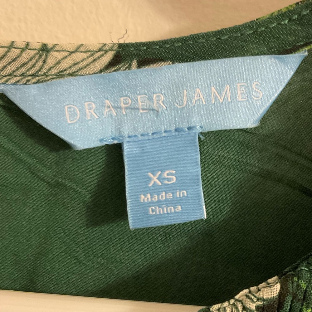Draper James Smocked Woven Top/Blouse - Picture 4 of 12